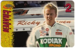 Ricky Craven: Kodiak (Card #8 of 25) Assets Racing 1996 Phone Card - Picture 1 of 1