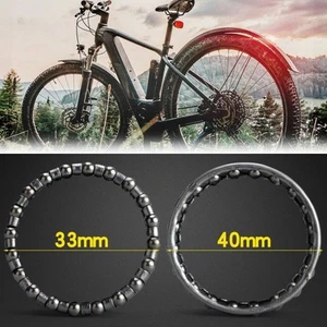 2 Bicycle Ball Bearing Caged 1-1/8 Threadless Headsets Cups Threaded MTB Road - Picture 1 of 12