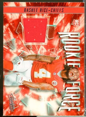 Rashee Rice Card 2023 Absolute Rookie Force Jerseys #17  - Image 1 of 2