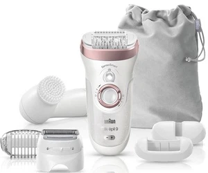 EPILIERER BRAUN SILK-EPIL 9 4IN1 - WASSERDICHT, LED, MICROGRIP, TRIMMER&ETUI - Bild 1 von 12