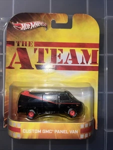 HOT WHEELS 2013 RETRO ENTERTAINMENT THE A TEAM CUSTOM GMC PANEL VAN - Picture 1 of 10