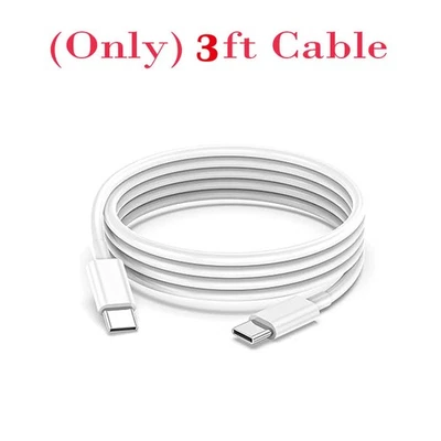 Cargador de pared súper rápido original + cable tipo C para Motorola Moto G Play/Stylus/Po Foto 1 de 4