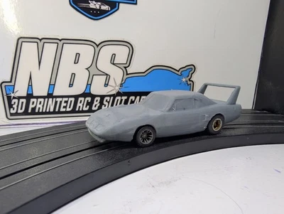 AFX Slot Car 3d Printed Body Plymouth Superbird Suit Mega G 1.7 - image 1 of 4