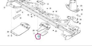 Genuine Kuhn Mower Wear Plate - 56801700 - Picture 1 of 1