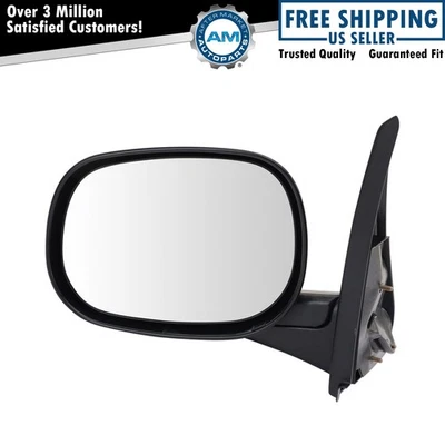 Складное боковое зеркало заднего вида с электроприводом левое для фургона Dodge Ram 98-03 годов выпуска - Изображение 1 из 4