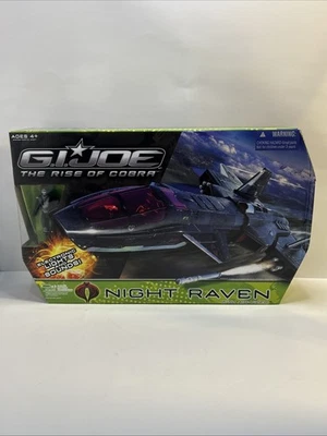 Hasbro G.I. 2008 Joe 3.75" The Rise of Cobra Night Raven con Air-Viper V1 Nuevo en caja Foto 1 de 4