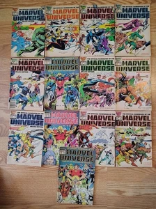 The Official Handbook Of The Marvel Universe..... set of  13 Marvel Comics - Picture 1 of 1