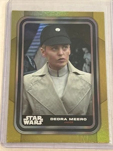 2023 Topps Star Wars Flagship Dedra Meero GOLD Foil Parallel Andor Card #79 - Bild 1 von 2