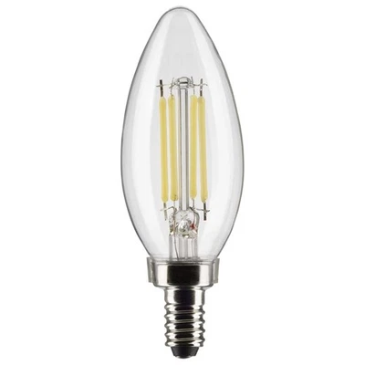 Satco 5.5w B11 LED 2700K Candelabra Base Dimmable - 60w equiv - Image 1 of 3