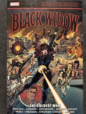 Black Widow The Coldest War Epic Collection 2 Marvel libro de bolsillo TPB 2020 FUERA DE STOCK Foto 1 de 4