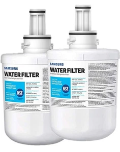 Genuine OEM Samsung Refrigerator Water Filter HAFIN2/EXP (2 Pack) - Picture 1 of 5