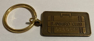 VINTAGE BANKARD CLUB MEMBERSHIP KEYCHAIN - Picture 1 of 3