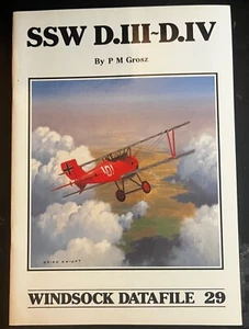 SSW D.III - D.IV WINDSOCK Datafile 29 DRAWINGS PHOTOS SIDEVIEWS RARE OOP - Picture 1 of 5