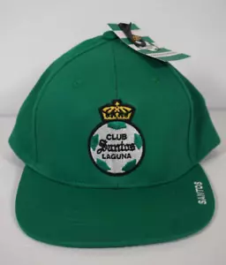 Santos Laguna Club Soccer Official Liga MX Green Snapback Cap Hat Adjustable - Picture 1 of 7