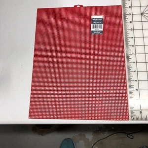 Quick-Count 7 Mesh Plastic Canvas 10.5 x 13.5" by Uniek -Variety of Color Choice - Picture 1 of 46
