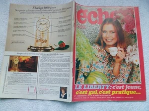 ECHO DE LA MODE N°5 30/01/1976 Mode Couture Tricot Yves Mourousi Pierre Vaneck - Picture 1 of 7