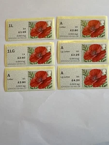 POPPY MA16/R17YAL - POST MIT DEM FAHRRAD VERSCHIEDENE OFFENE WERTSÄTZE - WERTE 2024 - Bild 1 von 12