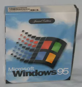 Vintage/Collectors Microsoft Windows 95 Limited Edition BRAND NEW Sealed NOS - Picture 1 of 6