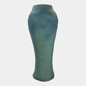 Van Briggle Pottery 1920s Vintage Art Pottery Blue Flamingo Floor Vase 405 - Picture 1 of 6