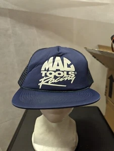 Sombrero a presión vintage Mac Tools malla de carreras para camionero - Imagen 1 de 7