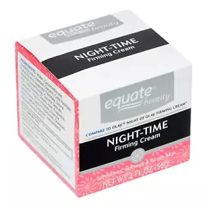 Equate Beauty Night-Time Firming Cream Compare To Olay Night Of Olay Firming - Picture 1 of 14