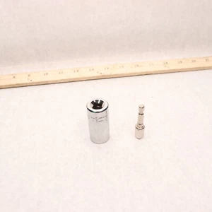 Universal Ratchet Socket with Wrench Power Drill Adapter 1/4" -3/4" - Picture 1 of 3