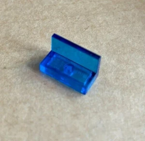 Lego PN 4865 Panel w/square corners - Trans Dark Blue - 6 Pieces - New - Picture 1 of 1