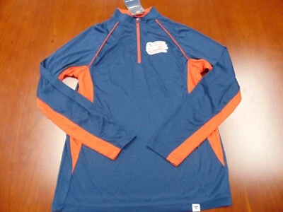 NWT FANATICS MLS NEW ENGLAND REVOLUTION 1/4 ZIP PERFORMANCE SHIRT SIZE S - Image 1 of 4