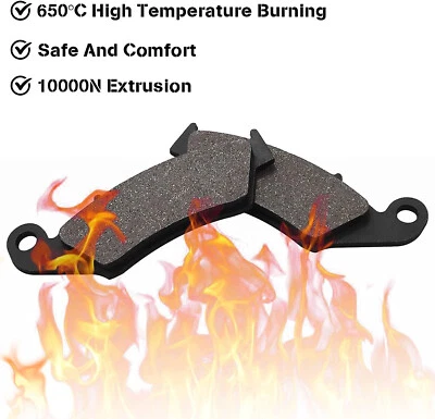 Pastilhas de freio KAWASAKI KX125 KX 125 1995-2005 freios traseiros M BP17 - Imagem 1 de 4