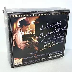 Hoagy Carmichael First of the Singer Songwriters 4 CD box set & booklet tested - Imagen 1 de 19