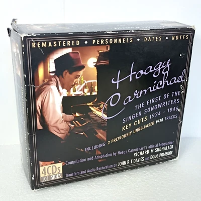 Hoagy Carmichael First of the Singer Songwriters 4 CD box set & booklet tested Foto 1 de 4