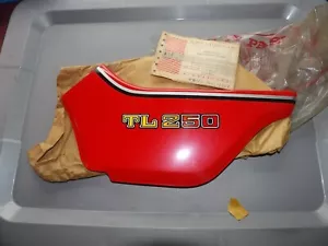 NOS Honda TL250 Trails 1975-76 Genuine RH Side Cover Side Panel 83530-376-770ZA - Picture 1 of 7