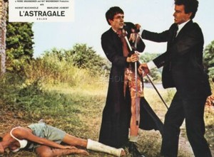 MARLENE JOBERT HORST BUCHHOLZ L'ASTRAGALE 1968 VINTAGE LOBBY CARD #5