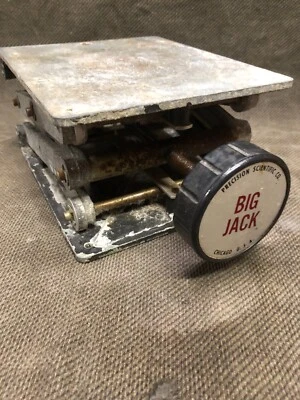 Macaco de elevação tesoura BIG JACK precisão científica alcance 7 1/4" X 6", 3" a 12" - Imagem 1 de 4