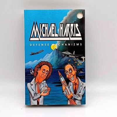 Michael Harris ‎– Defense Mechanizms 1991 Leviathan Records ‎– LC 912 OOP - Imagem 1 de 3