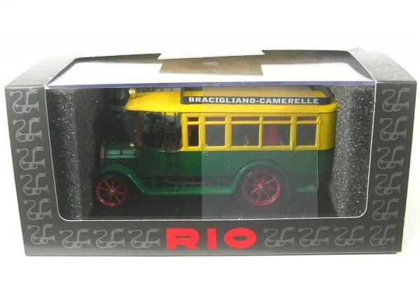 Fiat 18 Bl Bus (Verde/Giallo ) Bracigliano - Camarelle 1916 - Immagine 1 di 1