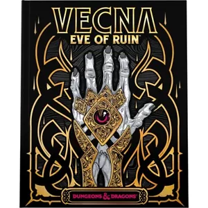 Alternate Cover - Dungeons & Dragons 5E: Vecna - Eve of Ruin Hardcover Book - Picture 1 of 2