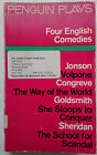 Four Anglais Comedies.jonson-congreve-goldsmith-sheridan.penguin 1978