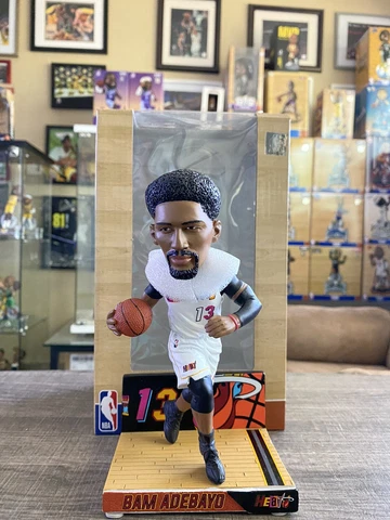 Bam Adebayo Miami Heat Mashup Vol. 2 Home Jersey Bobblehead Cover