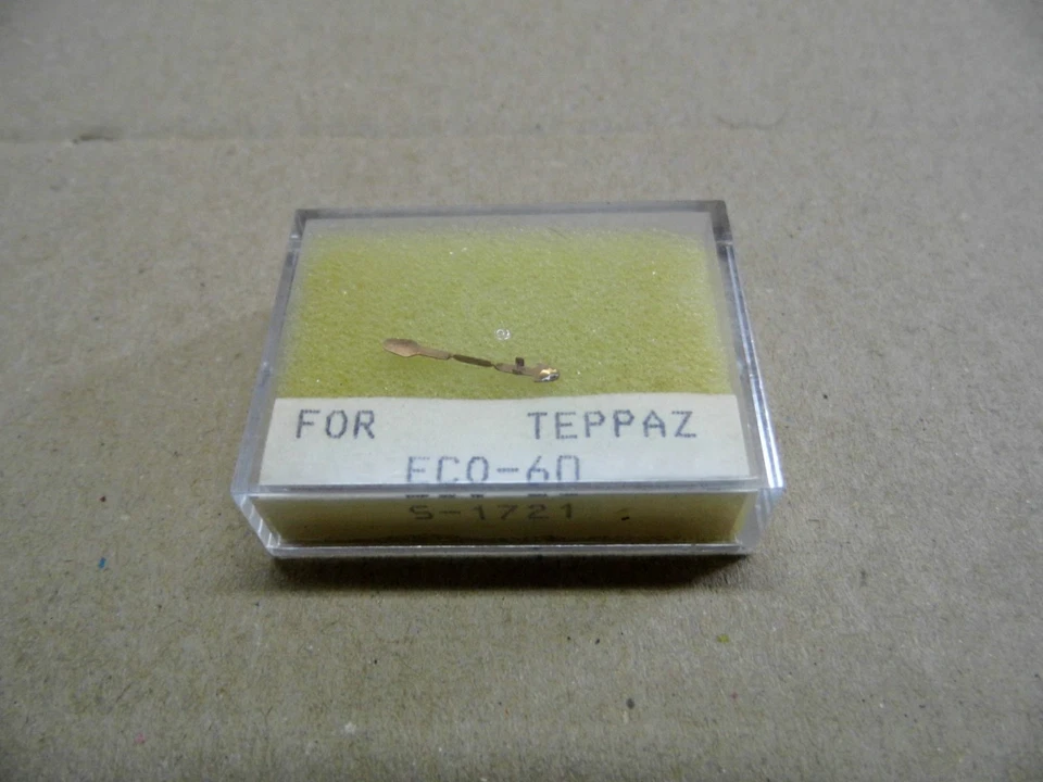 Saphir Diamant Aiguille Pointe Stylus de remplacement pour Teppaz ECO-60 - Image 1 of 1