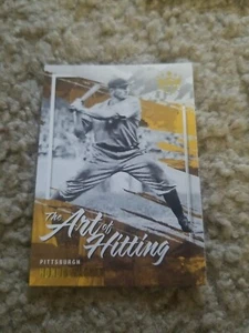 HONUS WAGNER 2022 PANINI DK "THE ART OF HITTING" CARD #AH-9 PIRATES (INSERT) - Picture 1 of 2