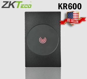 ZKTeco KR600 E RFID-Lesegerät 125 KHz Wiegand26. Zutrittskontrolle Tür Eingang Außen - Bild 1 von 6