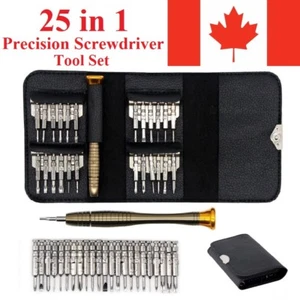 25 in 1 Precision Torx Screwdriver Bit Repair Opening Tool Kit Set for iPhone PC - Picture 1 of 4