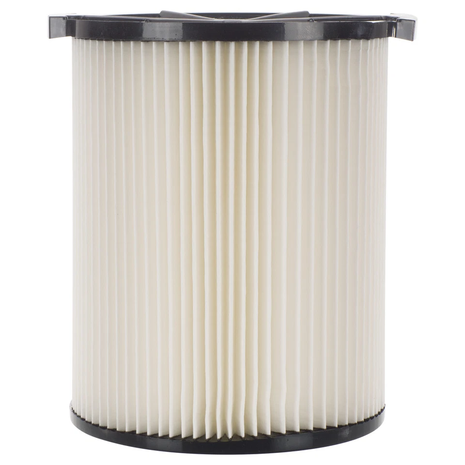 1-Layer Cartridge Filter Part # 72947 for RIDGID VF4000 Wet Dry Vacuums Washable - Image 1 of 4
