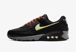 NIKE AIR MAX 90 PREMIUM HERRENSCHUHE GRÖSSE 11 SCHWARZ/GELB-RAUCHGRAU CW1408001 - Bild 1 von 10