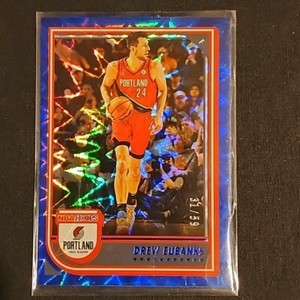 2022-23 Panini NBA hoops DREW EUBANKS Blue Explosion foil parallel /59 #212 holo