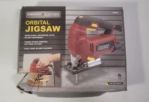 Chicago Electric Corded Jig Saw 5 Amp 120 V variable speed Orbital Jig Saw - Picture 1 of 8