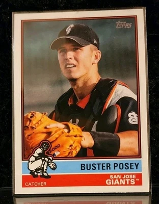 2025 Topps Pro Debut BUSTER POSEY MiLB Legends #ML-2 San Jose Giants - Image 1 of 2