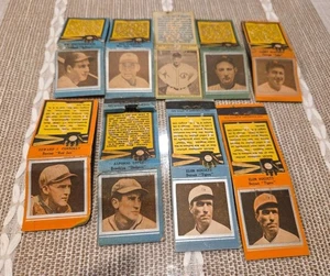 (9) 1935-36 Diamond Matchbooks Baseball See Pics & Description  - Picture 1 of 10