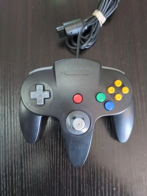 Wired Classic N64 Controller Gamepad Remote Joystick for N64 CONSOLE BLACK - Image 1 of 4